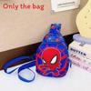 Spider Man Childrens Crossbody Bag With Polyester Lining For Kindergarten Daily Use