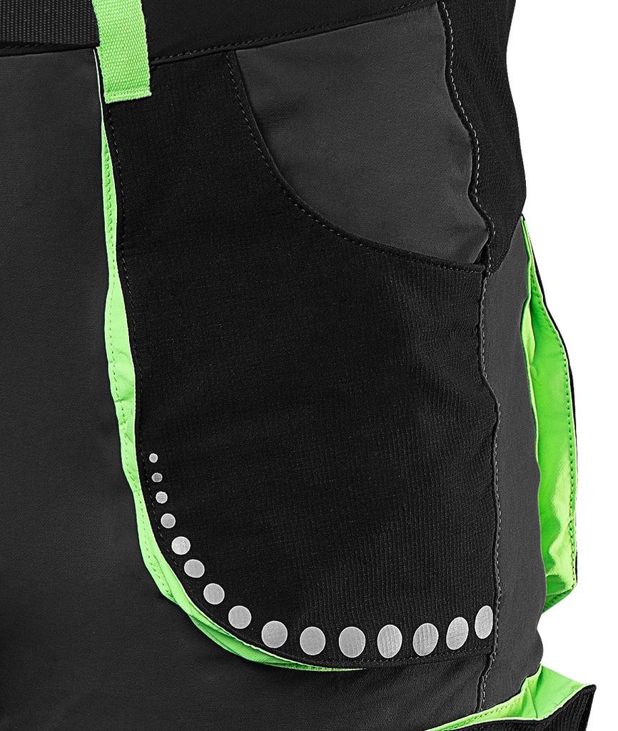 PREMIUM shorts, 4-way stretch, black, size XXL