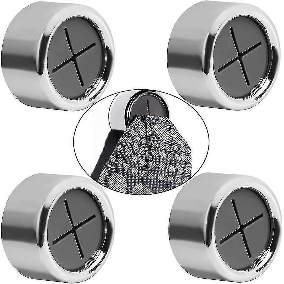 Set Of 4 Towel Clips Self-adhesive Towel Clips No Drilling Towel Holders Holder 4cm (4pcs)