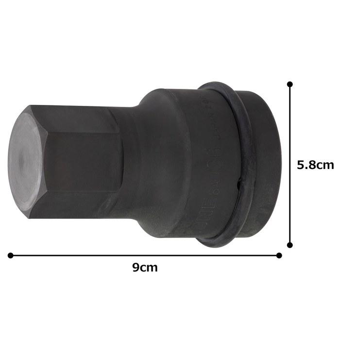 [Tone] Impact Hexagon Socket 8AH-36 (1", 36mm)