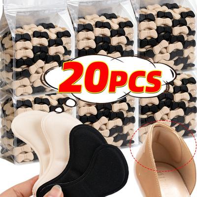 20pcs 2026 Soft Heel Insoles Patch Pain Relief Cushion Pads Feet Care Heel Protector Adhesive Back Sticker Shoes Insert Insoles