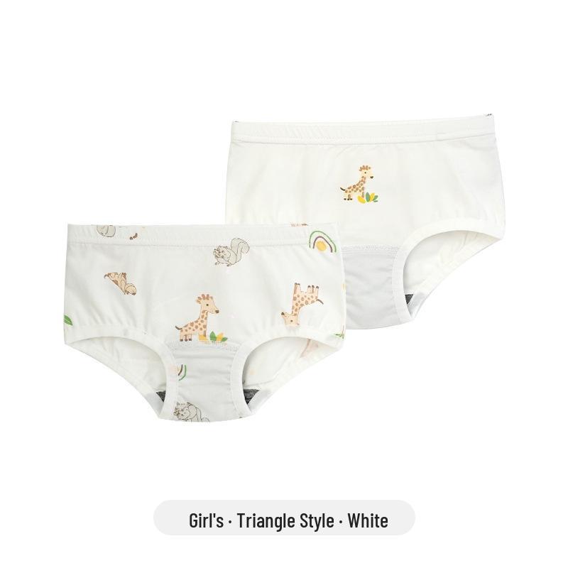 

Дитячі трусики-сліпи з графенової бавовни, що не передавлюють - М які, Тонкі, Шорти з 4 кутами, Клас А Size 130: 45-55 lbs