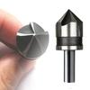 3Pcs 12/15/18mm Countersink Drill Bits High Strength Rust-proof Corrosion-Resistant Heat Treated High-carbon Steel Wood Metal Boring Drill Bits Kit