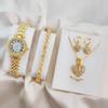 Ladies Explosive Roman Diamond Bracelet Watch, Stylish Full Diamond Quartz Watch W Bracelet Watch Women
