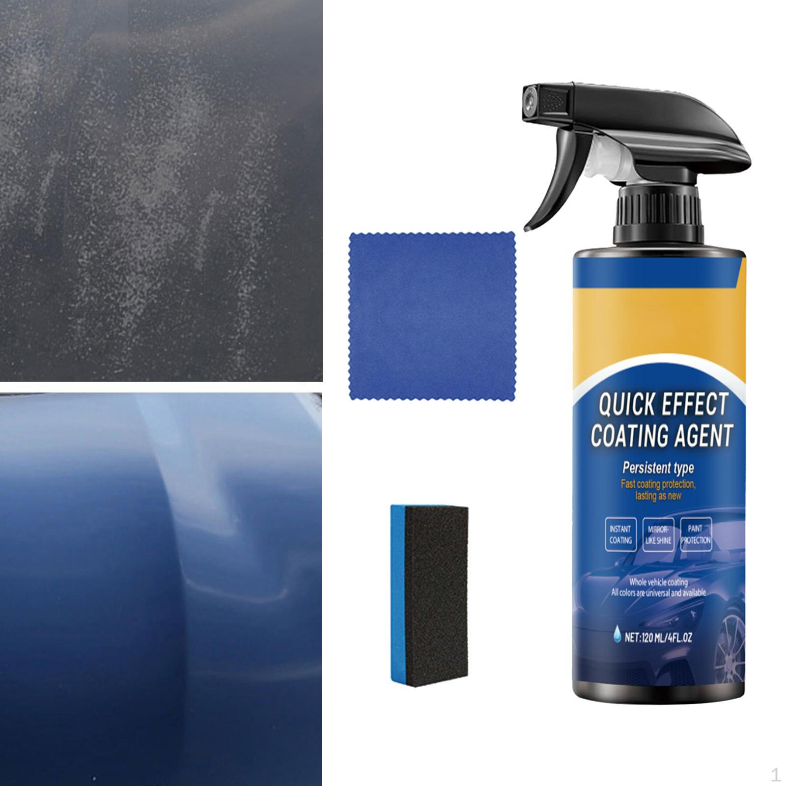 

Car Ceramic Coating Spray Agent Auto Paint Restoration 120ml Versatile for Automobile Cars