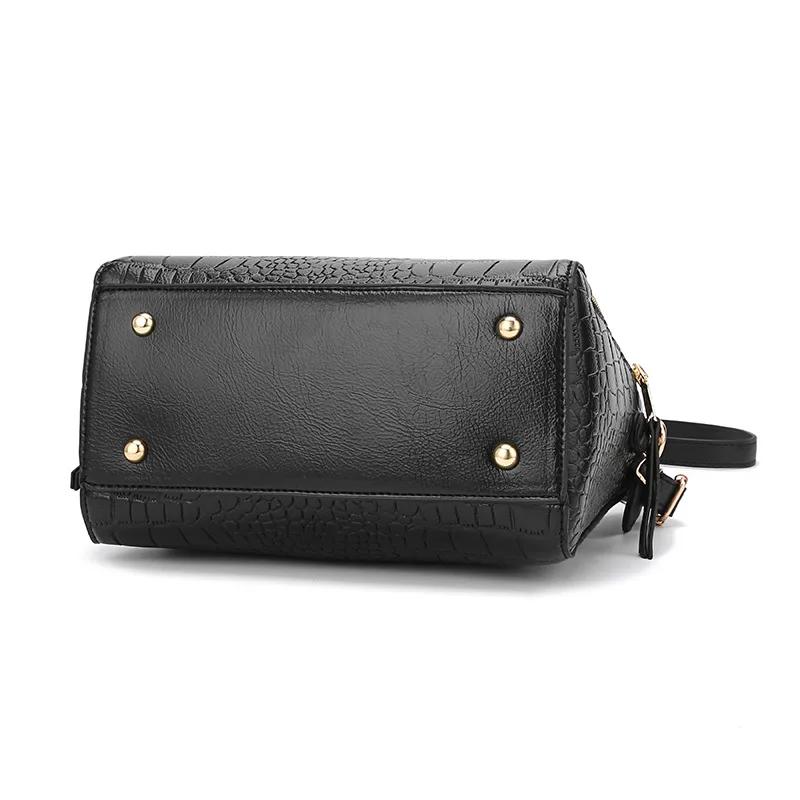 New Casual Fashi Ste Grain Chain Style Lady Shoulder Bag Designer Handbag PU Large Capacity Messenger Bag Lady Shopping Bag