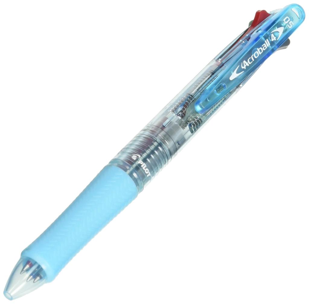 Pilot Acroball 4 Ballpoint Extra Fine 4-Color Pen, Point, Black/Red/Blue/Green (BKAB-45EF-CSL)