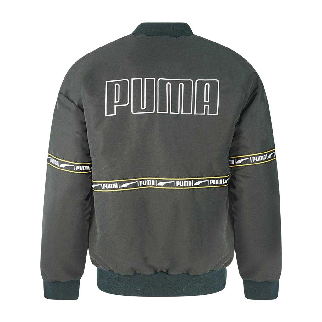 Puma Mens Checked Heavyweight Bomber Jacket