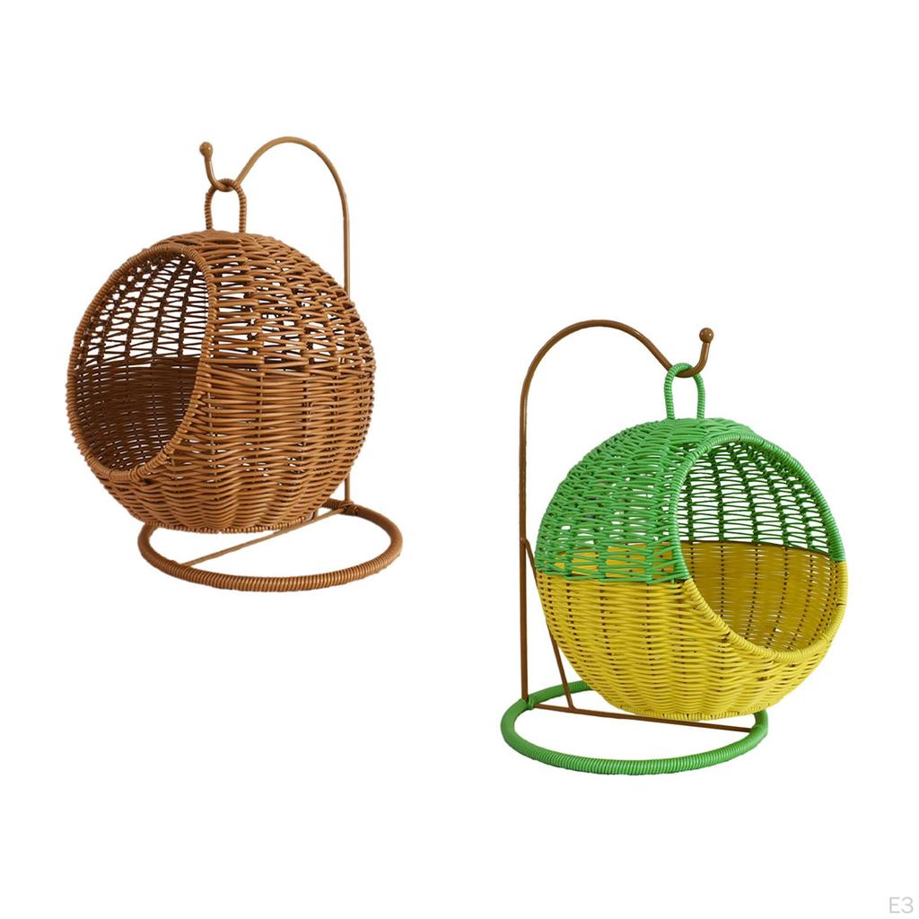 Handgefertigter Obstkorb für die Organisation und Dekoration zu Hause