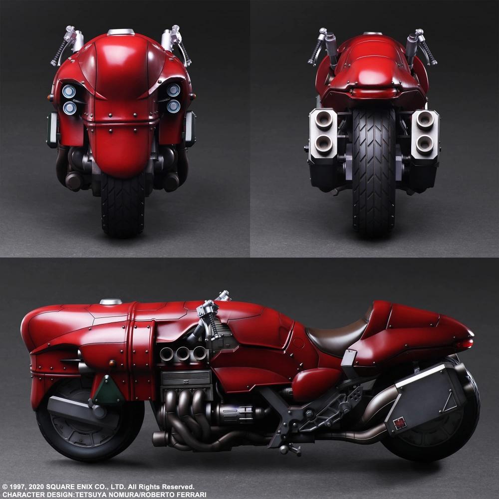 Final Fantasy VII Remake PLAY ARTS Kai Roche & Bike SET PVC painted movable figure