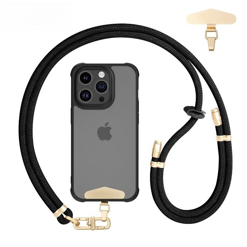 Adjustable Mobile Phone Lanyard Anti-lost Neck Crossbody Wrist Chain Universal Braided Model