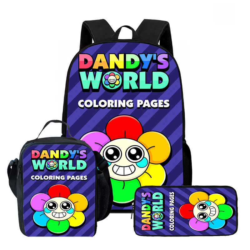 Dandy's Welt Tasche Hohe Auflösung Druck Lässig Grenzüberschreitend Leichter Rucksack