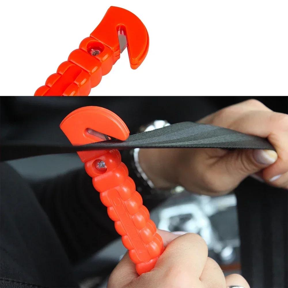 Car Safety Hammer Emergency Escape Tool Mini Stainless Steel Window Breaker Life Saving Hammer for Bus Vehicle Self Rescue Amagi
