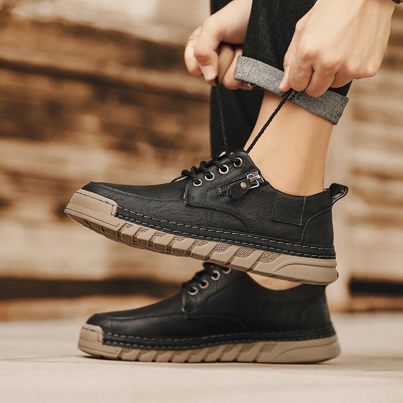 Handmade Men Shoes Casual Leather Shoes For Men Loafers Moccasins Men Flats Shoes Driving Shoes