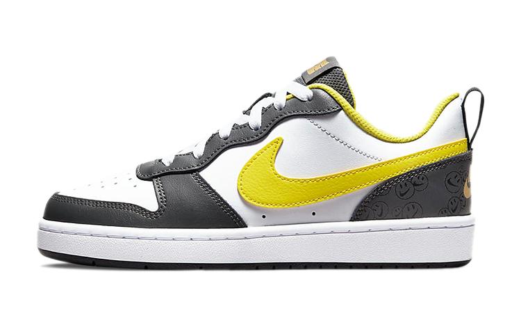 

Nike Court Borough Low 2 SE White Yellow Strike GS DO6688-100 35.5