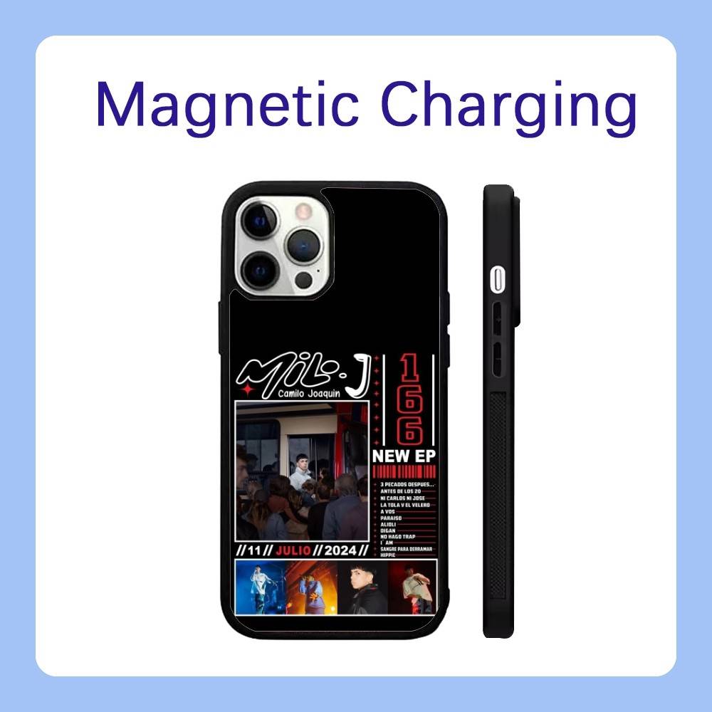 

Milo J 166 Retirada with Magsafe Phone Case For iPhone 17,16,15,14,13,12,Pro,Max,Plus Magnetic Wireless Charge Cover iPhone12