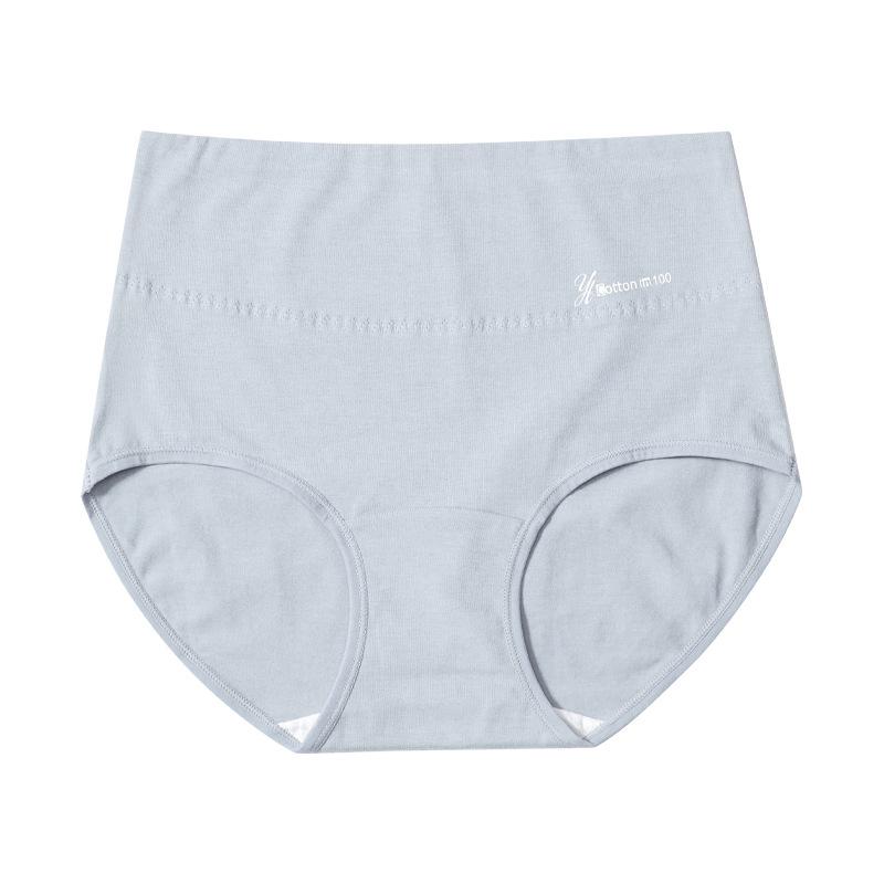 Culotte triangle en coton antibactérien à entrejambe de style japonais pour étudiantes adolescentes, rehausse-fesses, taille cintrée, grande taille, taille haute, contrôle du ventre