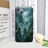 Vintage Green Forest Landscape Pattern Phone Case for iPhone 17 16 12 11 14 13 15 Pro Max Mini X XS MAX XR 7 8 14Plus Soft Cover