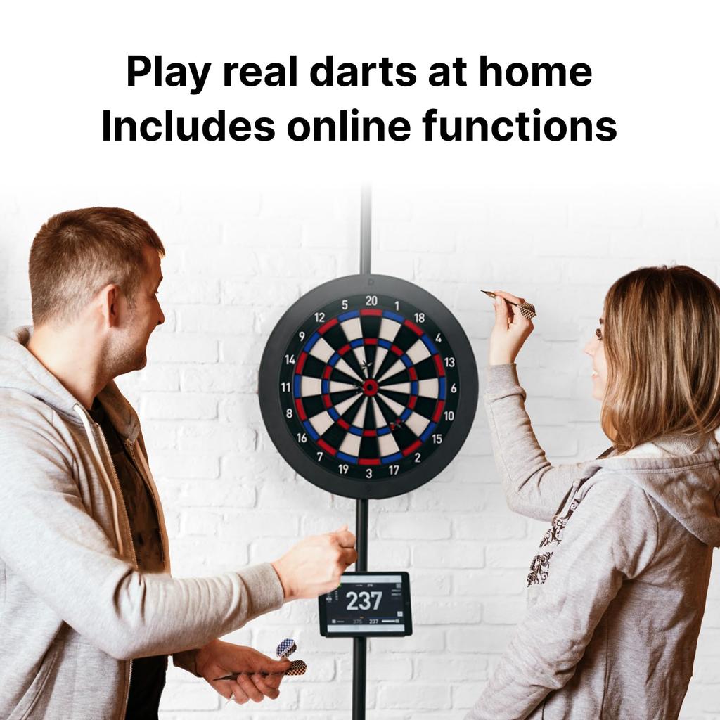 Dartscheibe DARTSLIVE Home schwarz Einzelstück dlb0003