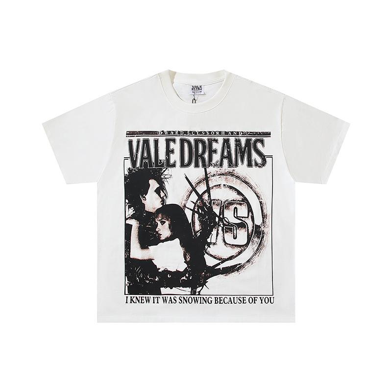 

2026 Summer Unisex Vintage Edward Scissorhands Movie Graphic Cotton T-Shirt Gothic Streetwear Short Sleeve Tee Men Women S