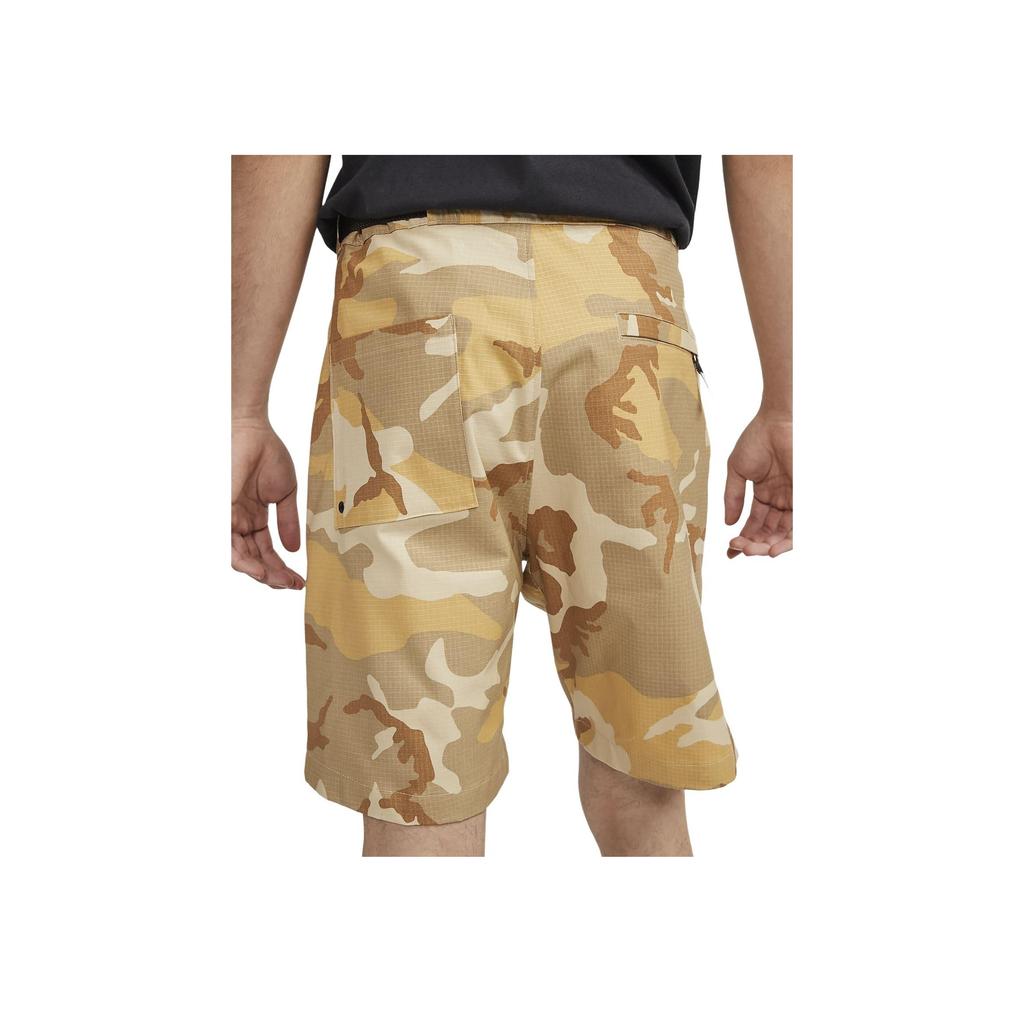 Nike SB Camouflage Print Straight Leg Shorts Men shorts Brown AT9882-248