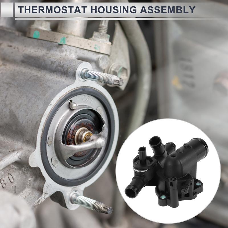 X Autohaux Engine Coolant Thermostat Housing Assembly for Renault Trafic MK2 2.0 2006-2014