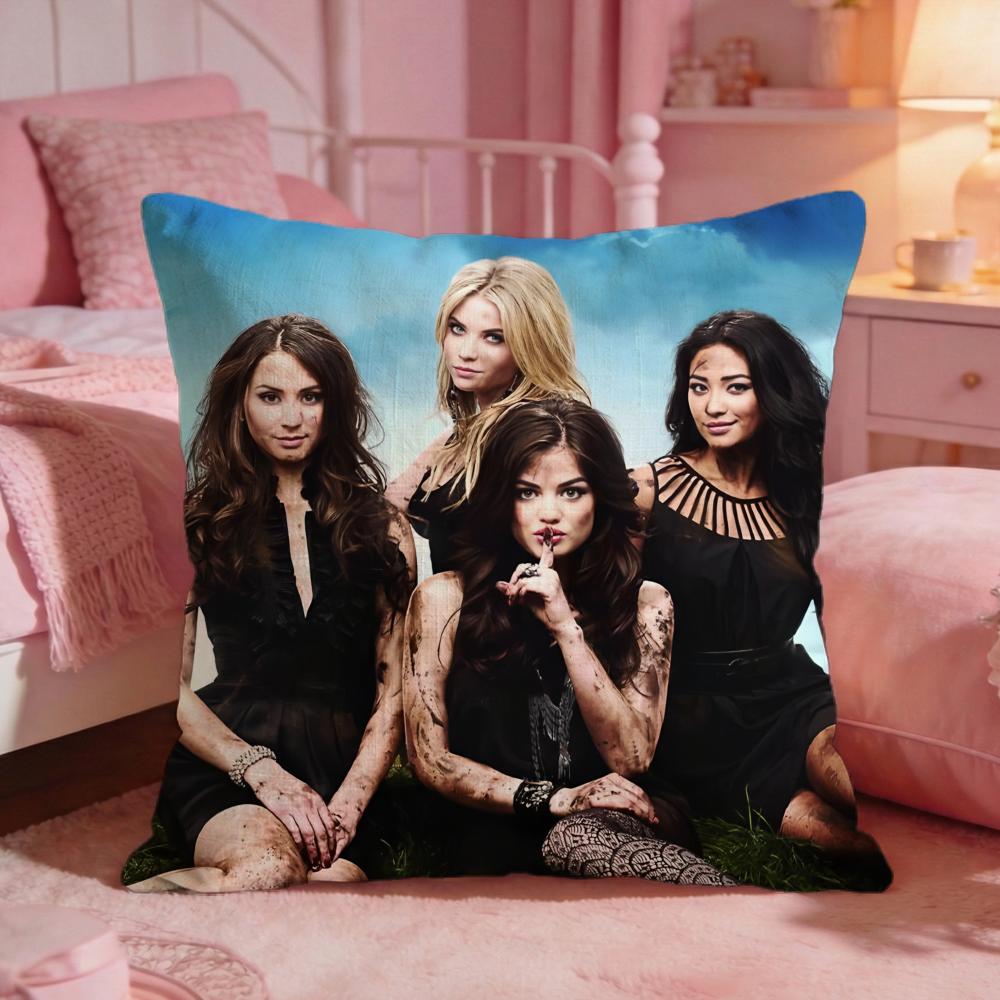 

New PPretty Little Liars Cushion Cover Premium Comfort Reversible Pillow Cove Two In One Design For Any Room Car Interior 30X30cm