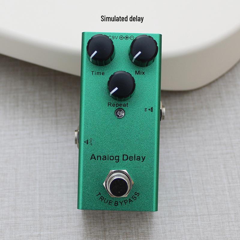 Certified Multi-Effect Guitar Pedal with 10 Effects and Storage Board