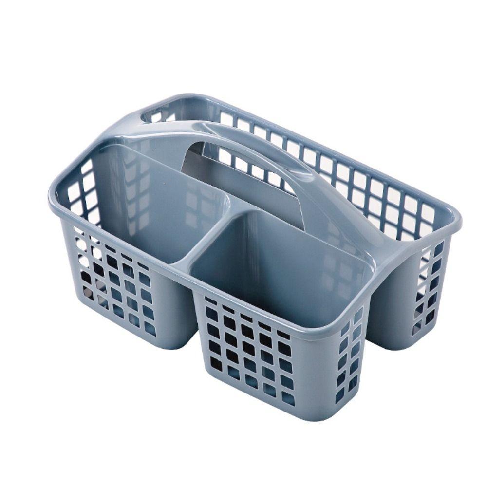 Plastic Shower Basket Hollow Out Storage Basket Practical Toiletries Organizer Box  Bathroom