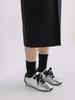 Jeu Dart Suede Combi Sneakers Silver