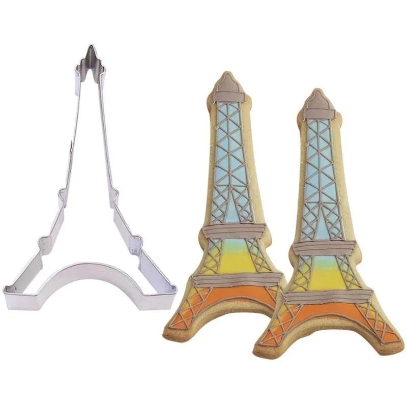 Stainless Steel Cookie Cutter Is Suitable for Fruit and Vegetable Mold Tower Biscuit Cake Mold DIY Baking Decoration Cookie Tool