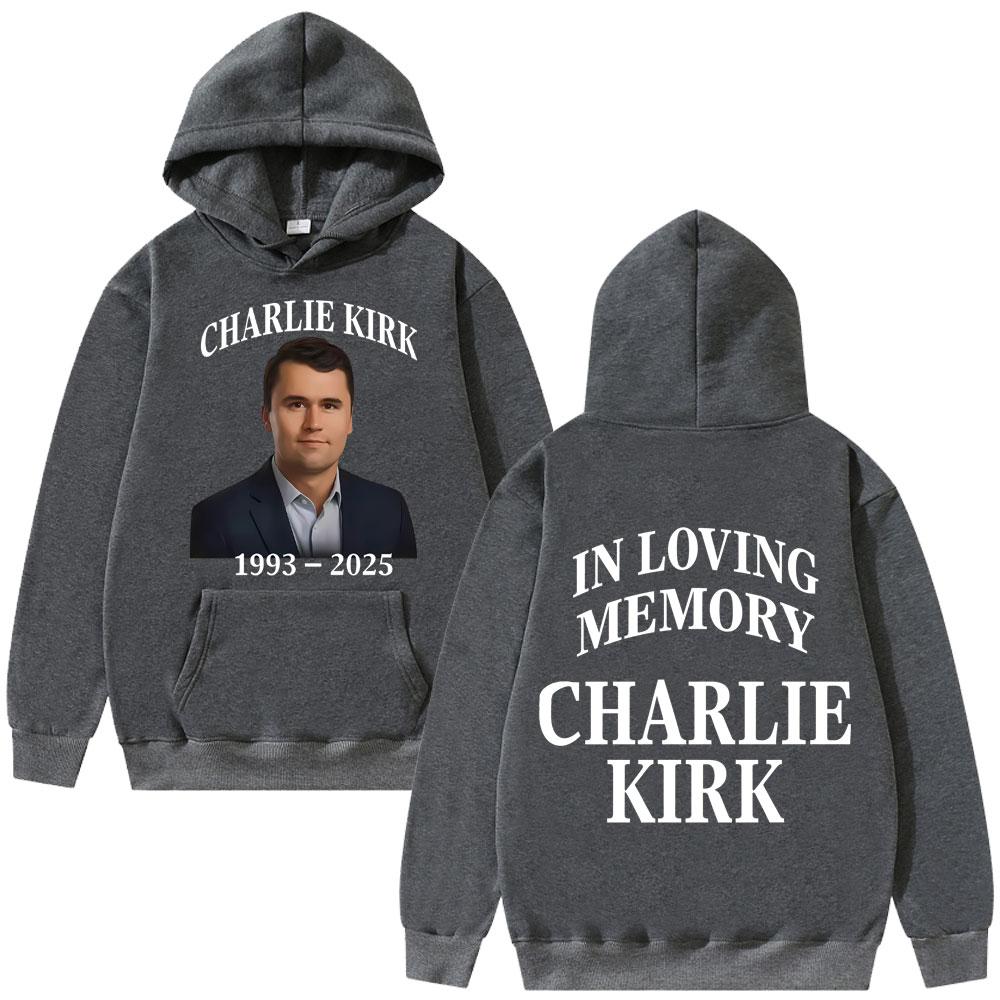 In Liebevoller Erinnerung Charlie Kirk Freedom Hoodie Herren Damen Tribut Gedenken Amerikanischer Held Sweatshirt Patriotischer Aktivismus