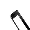 2Pcs Real Carbon Fiber Car Central Aircondition+CD Control Decoration Sticker Cover For BMW F10 5 Series 2011-2017