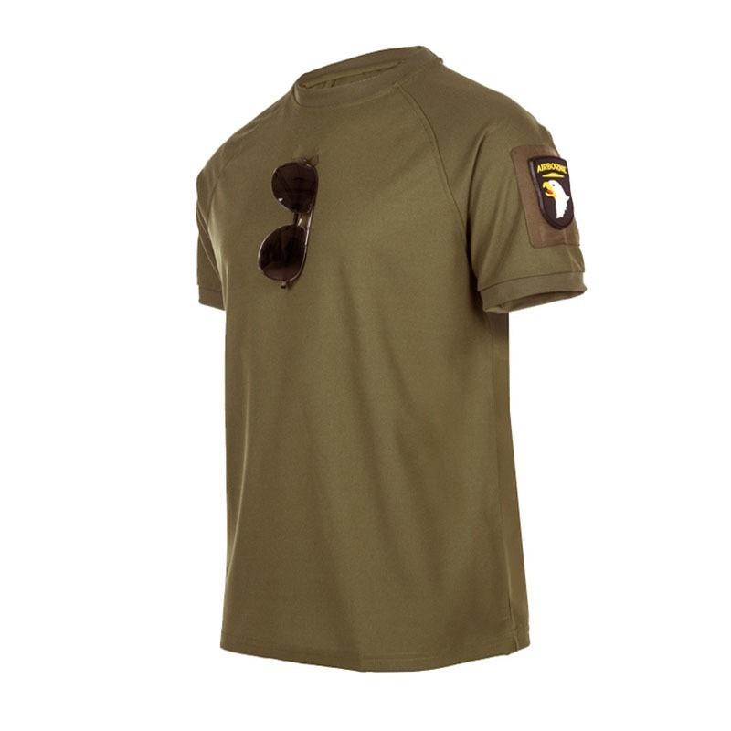 

Men s Quick Dry Pullover Embroidered Shirts Summer Oversized Breathable Clothes Elastic Plain Camping Hiking Climbing T-shirts S бежевый