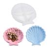 Flexible Shell Tray Silicone Mold Multi Purpose Silicone Shell Tray Mould for Casting Plaster and Resin Dishes