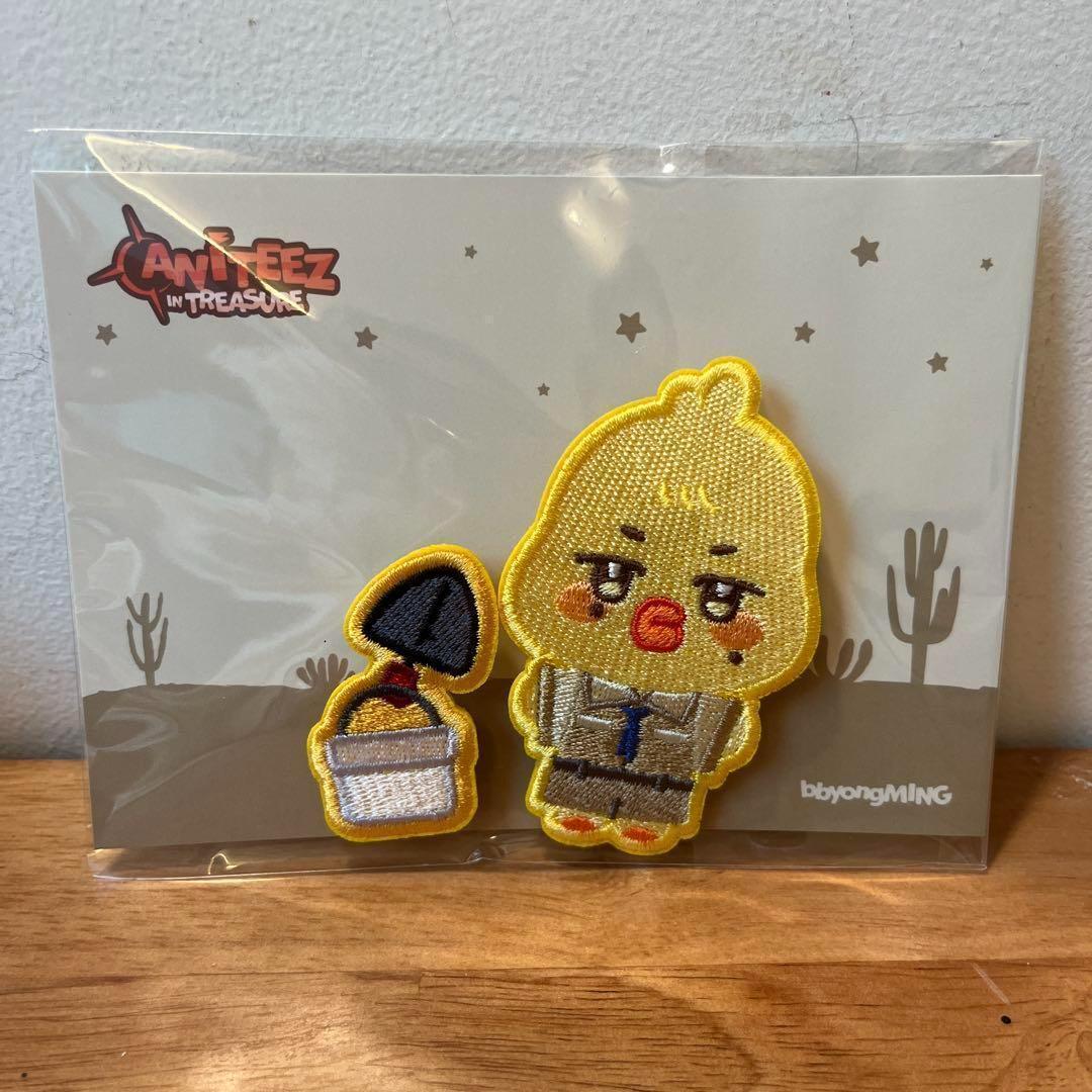 

[USED] Last stock Mingi ATEEZ Korea Pop-up Patch Set Badge