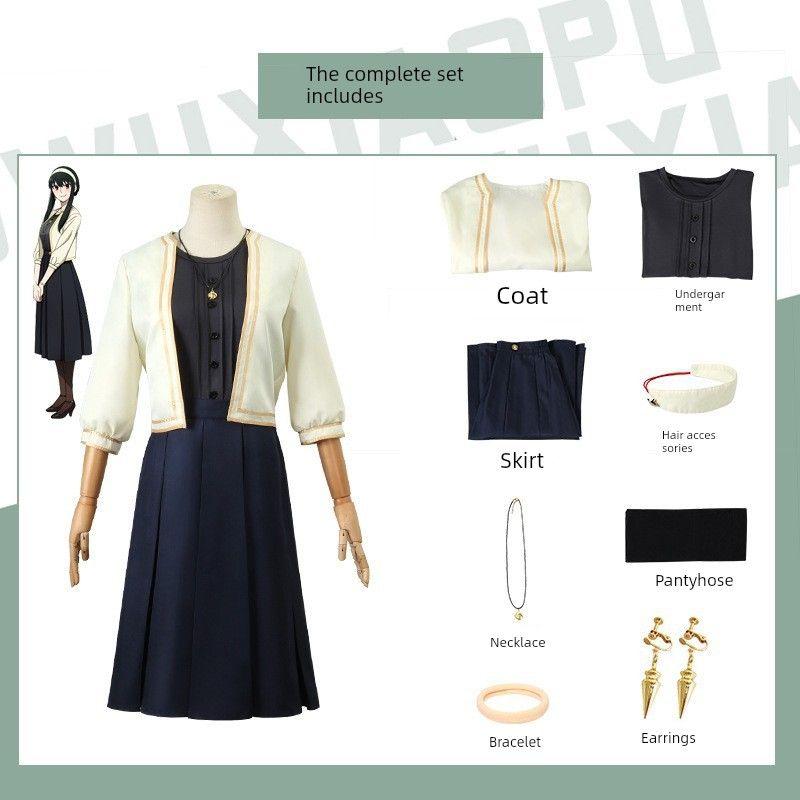 Spy X Family Cosplay Costume Thorn Princess Blair Male Character Frieren Cosplay Anya Dress Cosplay