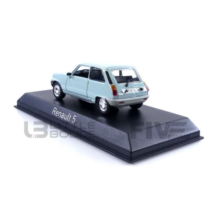 Voiture Miniature de Collection - NOREV - RENAULT 5 TL - 1972 - Light Blue - 510528