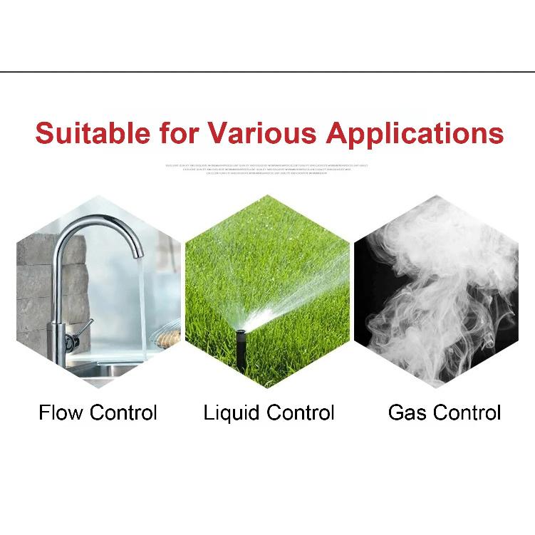 1/2" 3/4" 1" 2" Brass Electric Solenoid Valve Normally Closed 220V 24VDC 12VDC for Water Gas Oil Fitting