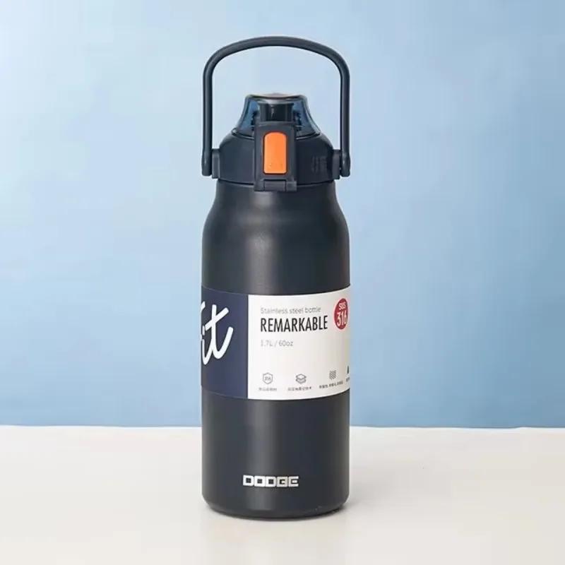 1300ML Thermal Water Bottle Stainless Steel Vacuum Flask Portable Thermos Cup Cold and Hot Insulated Cup Travel Sport Water Cups