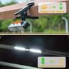 Solar Outdoor Light with Motion Sensor - Easy Clip-On Installation, Button Control, Ideal for Commercial Street Lighting Decor