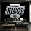 LA Kings Wall tapestry, aesthetic printed fabric blanket, suitable for bedroom, living room, and home decor.