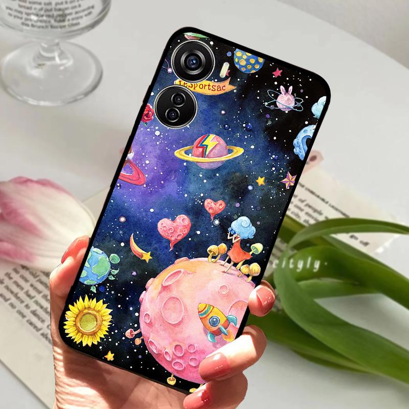 Phone Case For Nubia Neo 8150N Matte Silicone TPU Cover For ZTE Blade V41 Vita Axon 40 Lite V40 Design 4G V50 Design 5G Bumper