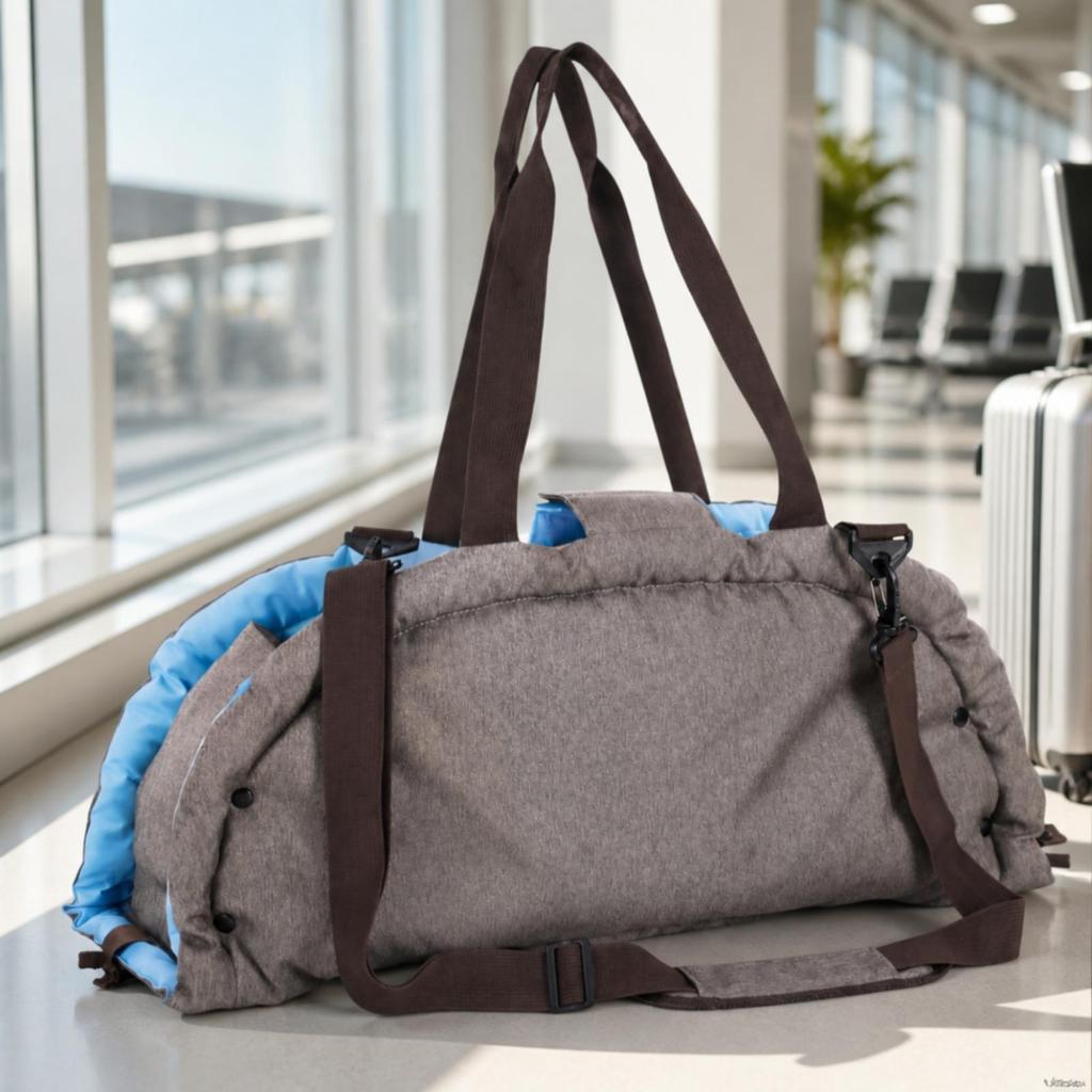Space-Saving Cat Carrier | Portable, Soft-Sided, canine transport bag, for Car