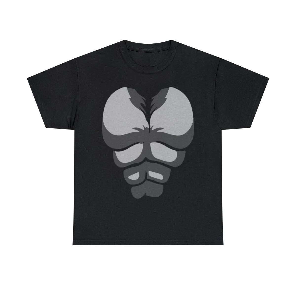 Gorilla Monkey Chest Costume Graphic Tee Shirt, S-5XL 4XL