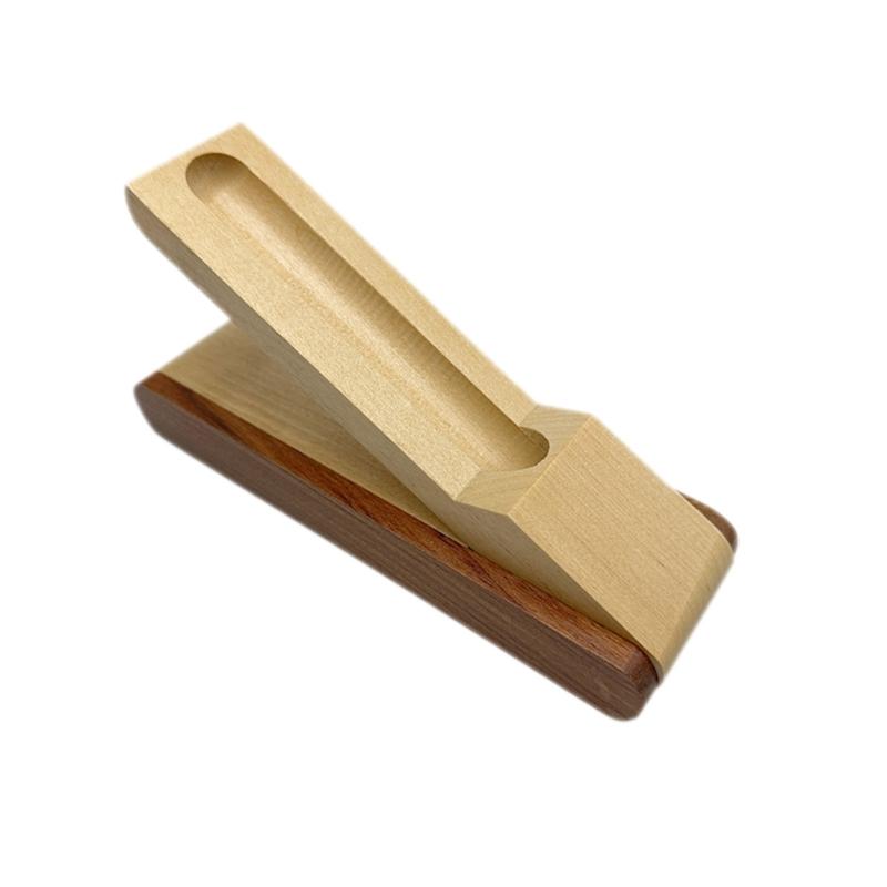Custodia in Legno per Esposizione Penne Singola/Doppia Conservazione Penne Collezionista Penne Stilografiche