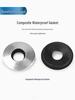 304 Stainless Steel Waterproof EPDM Non-Slip Self-Tapping Screws with Composite Gasket for Color Steel Tiles
