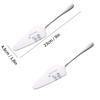 Cake Pizza Shovel 304 Stainless Steel Pizza Cookie Cutter Cake Spatula Serrated Edge Cake Server Pastry Accessories