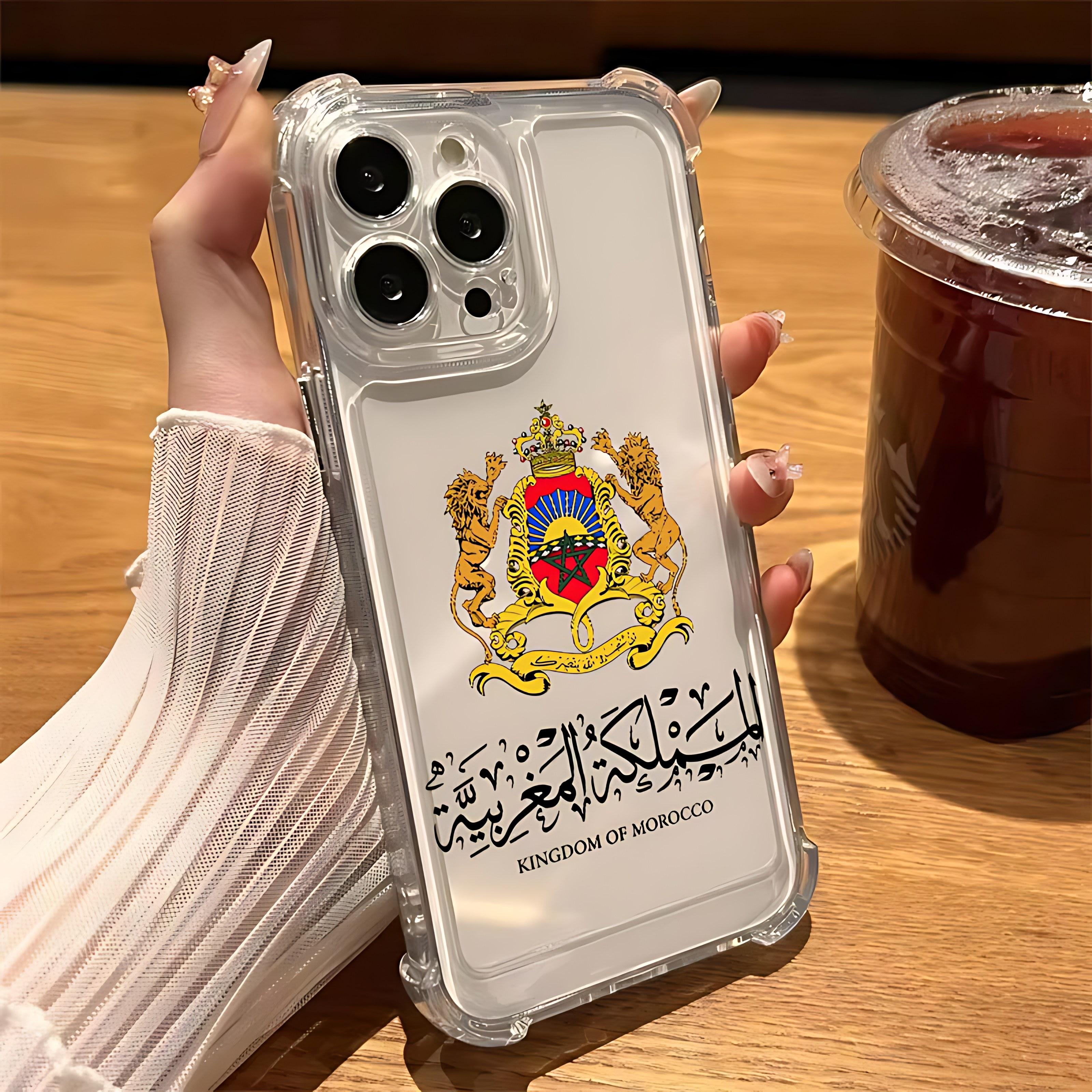 

Morocco Flag Passport Coat Phone Case For Samsung Galaxy S25 S24 S23 S22 S21 S20 Note20 Edge FE Ultra Plus 4G 5G Clear TPU Cover Samsung NOTE 10 PLUS