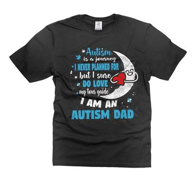 I Am An Autism Dad T-Shirt Awareness Day Tee Autism Awareness Tee Shirt Unisex T-Shirt